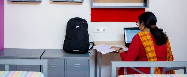 Rani Meyyammai Hostel building and campus for women residents